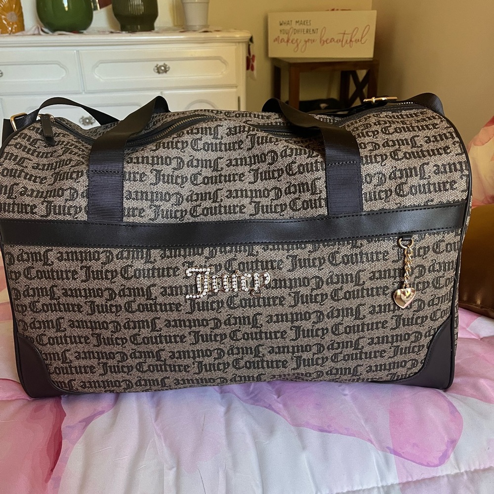 Juicy Couture Monogram Weekender Bag 🤎